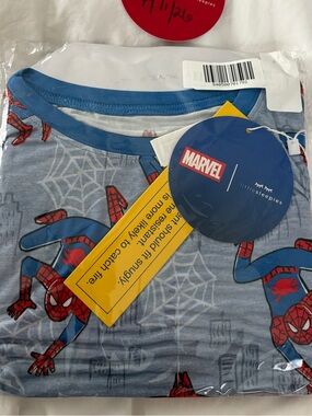 Little Sleepies Marvel Spiderman Spidey Sense pajamas size 7/8